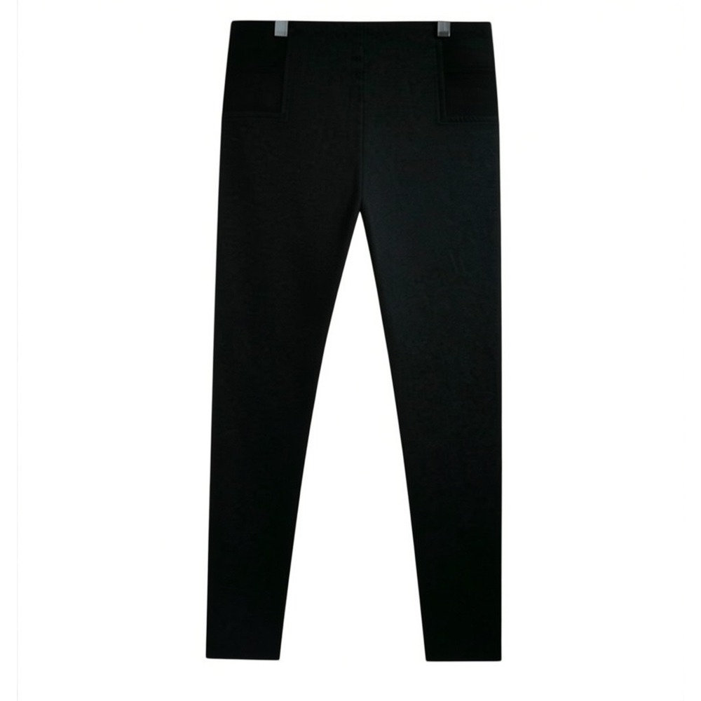 Kut From The Kloth Angie Skinny Pants Size Sm. Black Herringbone Pull-On Stretch